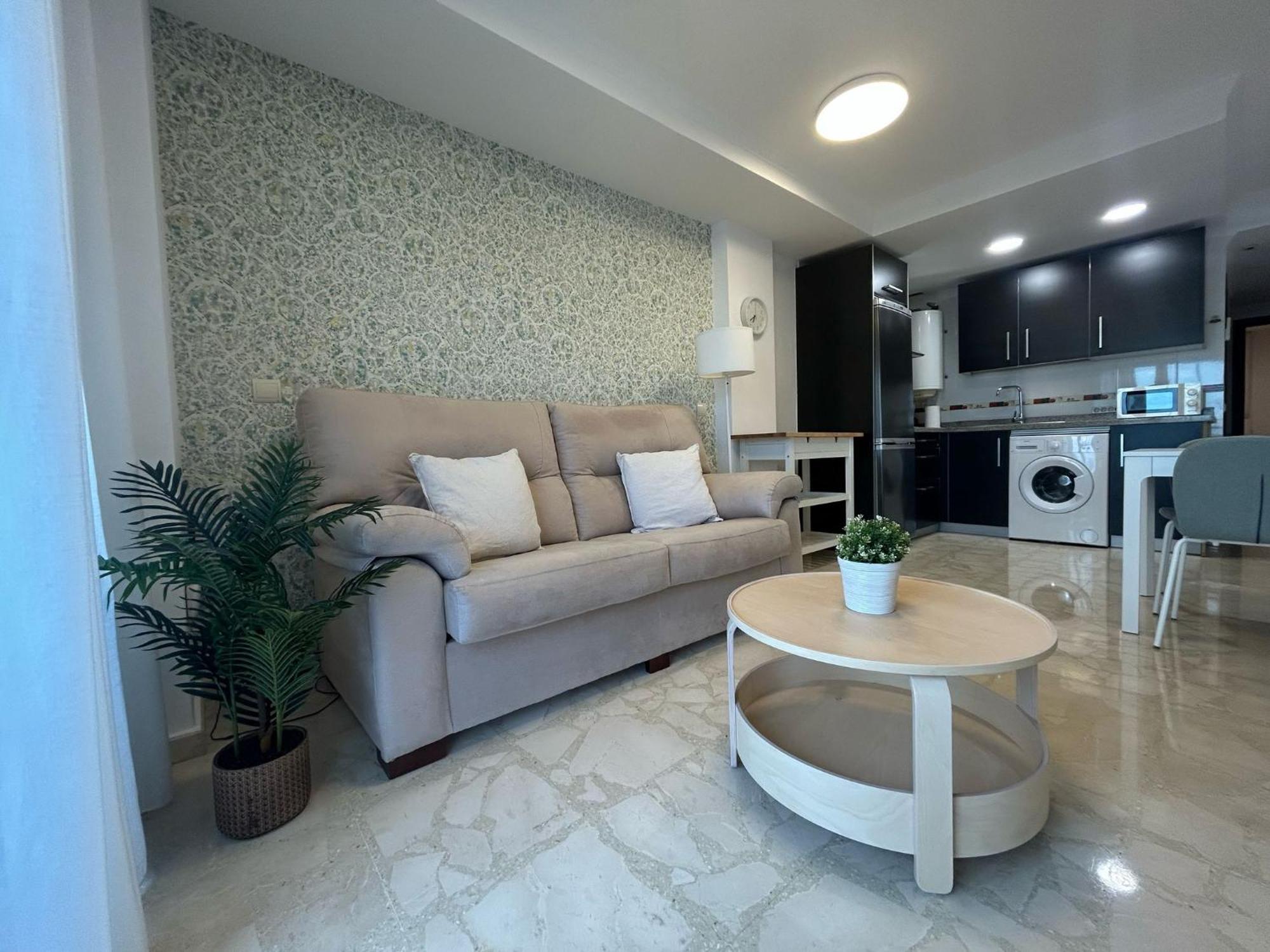 Maravilloso Apartamento En Primera Linea De Playa Con Vistas Al Mar En Caleta De Velez 2 D ภายนอก รูปภาพ